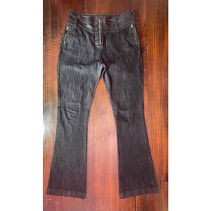 Women's CHOLETJEANS Black Jeans Size 42 Made I’m Brazil